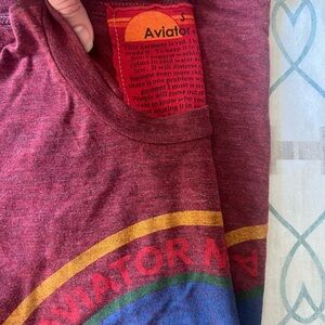Aviator Nation Red Graphic T-Shirt